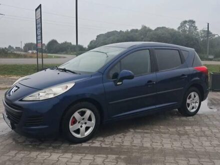 Синий Пежо 207, объемом двигателя 1.4 л и пробегом 228 тыс. км за 4400 $, фото 1 на Automoto.ua