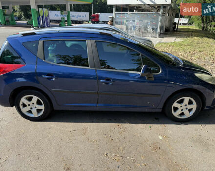 Синий Пежо 207, объемом двигателя 1.4 л и пробегом 265 тыс. км за 4500 $, фото 1 на Automoto.ua