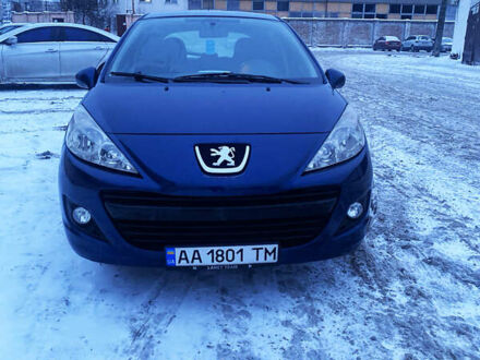 Синий Пежо 207, объемом двигателя 1.36 л и пробегом 189 тыс. км за 4900 $, фото 1 на Automoto.ua