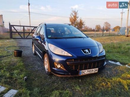 Синий Пежо 207, объемом двигателя 1.4 л и пробегом 264 тыс. км за 4000 $, фото 1 на Automoto.ua