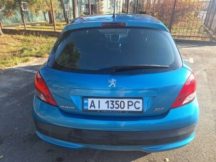 Синий Пежо 207, объемом двигателя 1.4 л и пробегом 260 тыс. км за 4500 $, фото 1 на Automoto.ua