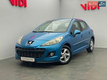 Синий Пежо 207, объемом двигателя 1.4 л и пробегом 175 тыс. км за 4978 $, фото 1 на Automoto.ua