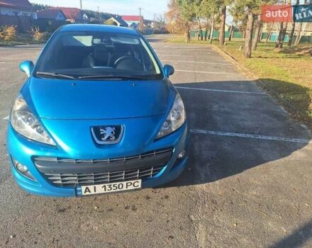 Синий Пежо 207, объемом двигателя 1.4 л и пробегом 260 тыс. км за 4500 $, фото 1 на Automoto.ua