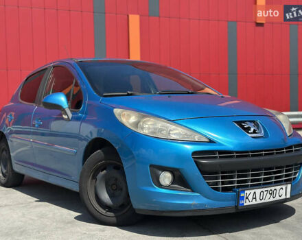 Синий Пежо 207, объемом двигателя 1.36 л и пробегом 292 тыс. км за 4200 $, фото 1 на Automoto.ua
