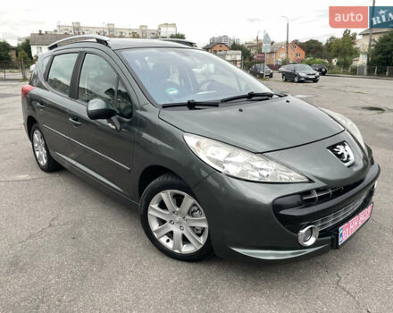 Зелений Пежо 207, об'ємом двигуна 1.6 л та пробігом 136 тис. км за 5550 $, фото 2 на Automoto.ua