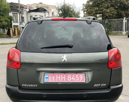 Зелений Пежо 207, об'ємом двигуна 1.6 л та пробігом 136 тис. км за 5550 $, фото 27 на Automoto.ua