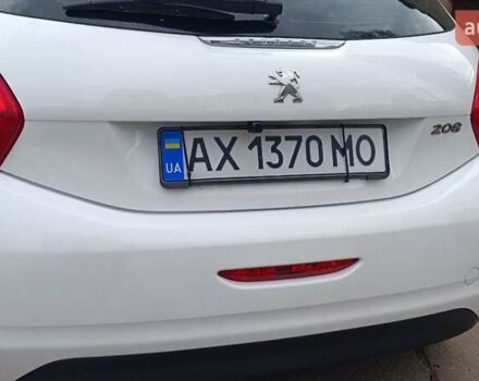 Білий Пежо 208, об'ємом двигуна 1.2 л та пробігом 92 тис. км за 7500 $, фото 1 на Automoto.ua