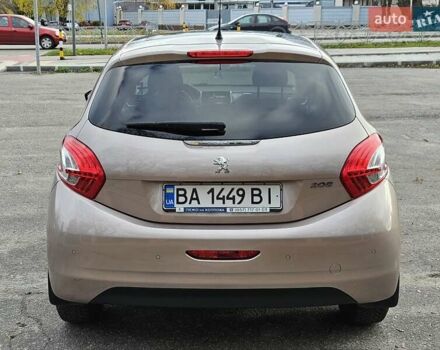 Бежевый Пежо 208, объемом двигателя 1.6 л и пробегом 50 тыс. км за 8900 $, фото 5 на Automoto.ua
