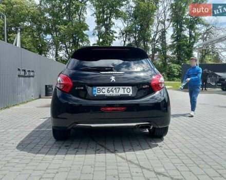 Чорний Пежо 208, об'ємом двигуна 1.6 л та пробігом 130 тис. км за 13000 $, фото 1 на Automoto.ua