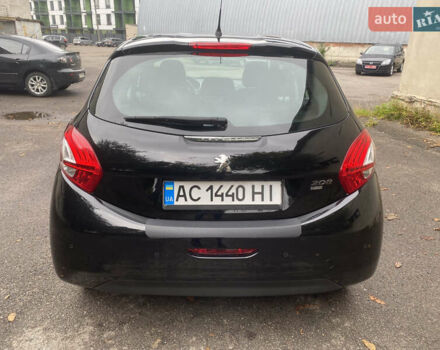 Черный Пежо 208, объемом двигателя 1.56 л и пробегом 214 тыс. км за 8250 $, фото 5 на Automoto.ua