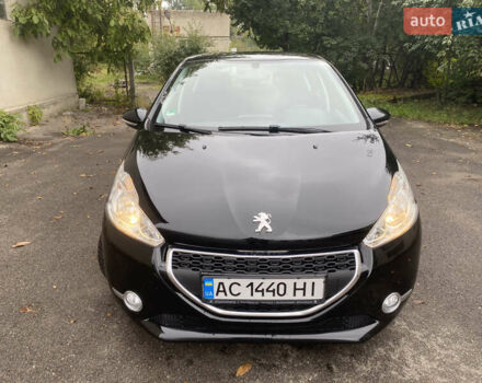 Черный Пежо 208, объемом двигателя 1.56 л и пробегом 214 тыс. км за 8250 $, фото 1 на Automoto.ua
