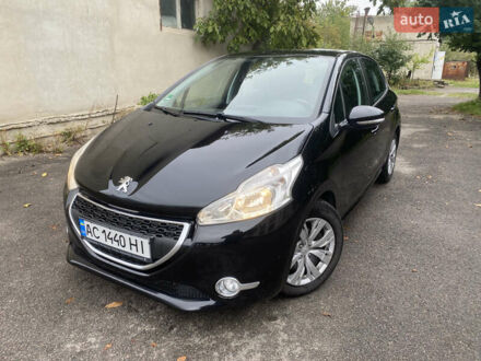 Черный Пежо 208, объемом двигателя 1.56 л и пробегом 214 тыс. км за 8250 $, фото 1 на Automoto.ua