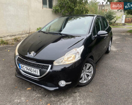 Черный Пежо 208, объемом двигателя 1.56 л и пробегом 214 тыс. км за 8250 $, фото 1 на Automoto.ua