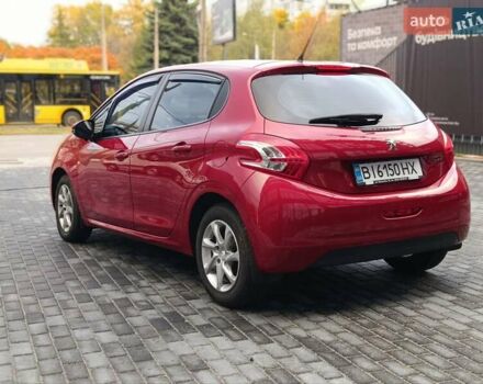 Червоний Пежо 208, об'ємом двигуна 1.2 л та пробігом 129 тис. км за 6900 $, фото 4 на Automoto.ua