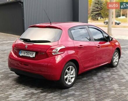 Червоний Пежо 208, об'ємом двигуна 1.2 л та пробігом 129 тис. км за 6900 $, фото 7 на Automoto.ua