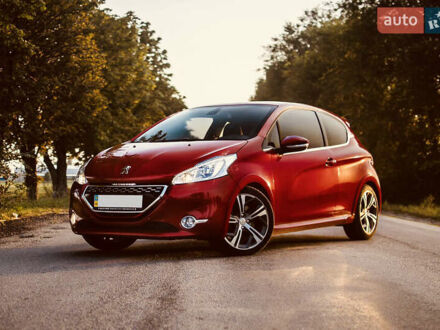 Красный Пежо 208, объемом двигателя 1.6 л и пробегом 90 тыс. км за 9000 $, фото 1 на Automoto.ua