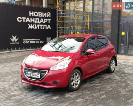Червоний Пежо 208, об'ємом двигуна 1.2 л та пробігом 129 тис. км за 6900 $, фото 1 на Automoto.ua