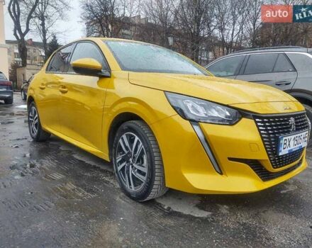 Желтый Пежо 208, объемом двигателя 1.2 л и пробегом 55 тыс. км за 16700 $, фото 2 на Automoto.ua