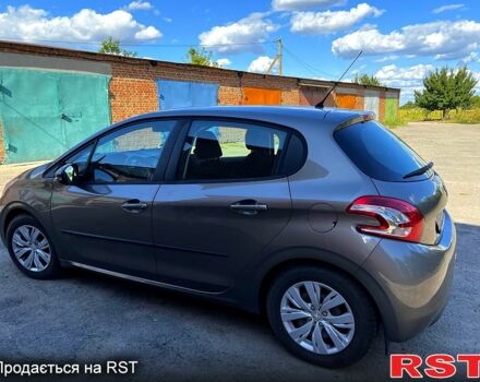 Сірий Пежо 208, об'ємом двигуна 1.2 л та пробігом 44 тис. км за 7200 $, фото 1 на Automoto.ua