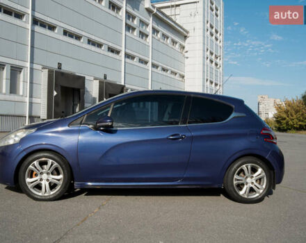 Синий Пежо 208, объемом двигателя 1.6 л и пробегом 130 тыс. км за 7400 $, фото 2 на Automoto.ua