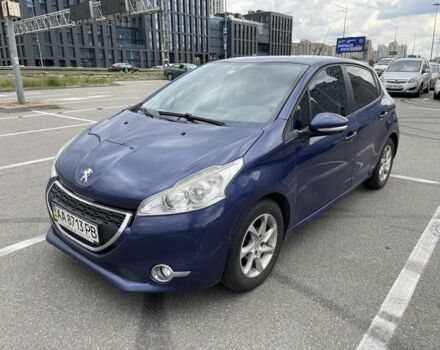 Синій Пежо 208, об'ємом двигуна 1.2 л та пробігом 159 тис. км за 6999 $, фото 1 на Automoto.ua