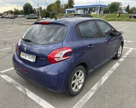 Синій Пежо 208, об'ємом двигуна 1.2 л та пробігом 159 тис. км за 6999 $, фото 6 на Automoto.ua