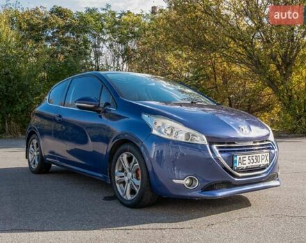 Синий Пежо 208, объемом двигателя 1.6 л и пробегом 130 тыс. км за 7400 $, фото 5 на Automoto.ua