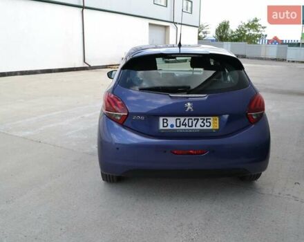 Синій Пежо 208, об'ємом двигуна 1.2 л та пробігом 150 тис. км за 7700 $, фото 4 на Automoto.ua