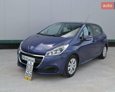 Синій Пежо 208, об'ємом двигуна 1.2 л та пробігом 150 тис. км за 7700 $, фото 2 на Automoto.ua