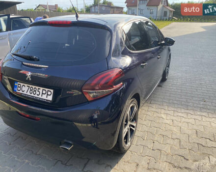 Синий Пежо 208, объемом двигателя 1.56 л и пробегом 119 тыс. км за 11000 $, фото 8 на Automoto.ua