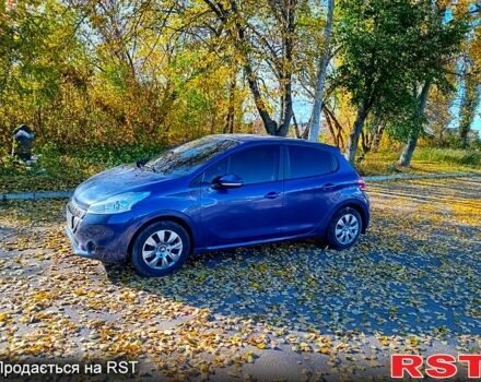 Синій Пежо 208, об'ємом двигуна 1.2 л та пробігом 206 тис. км за 6000 $, фото 1 на Automoto.ua