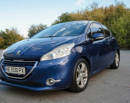 Синий Пежо 208, объемом двигателя 1.6 л и пробегом 134 тыс. км за 7400 $, фото 1 на Automoto.ua