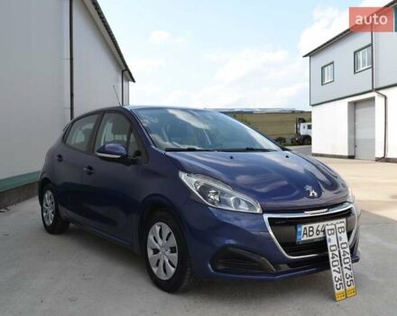 Синий Пежо 208, объемом двигателя 1.2 л и пробегом 150 тыс. км за 7700 $, фото 1 на Automoto.ua
