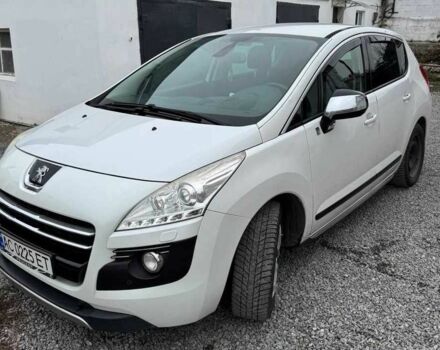 Белый Пежо 3008, объемом двигателя 2 л и пробегом 223 тыс. км за 12800 $, фото 1 на Automoto.ua