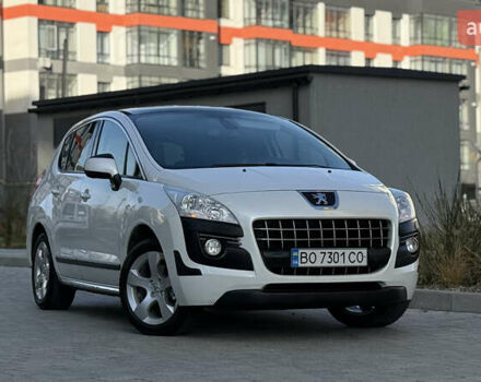 Белый Пежо 3008, объемом двигателя 2 л и пробегом 213 тыс. км за 8950 $, фото 1 на Automoto.ua