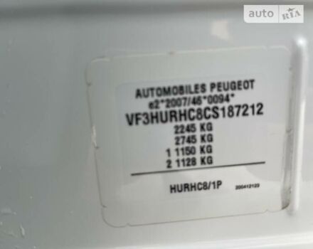 Білий Пежо 3008, об'ємом двигуна 2 л та пробігом 188 тис. км за 12500 $, фото 15 на Automoto.ua