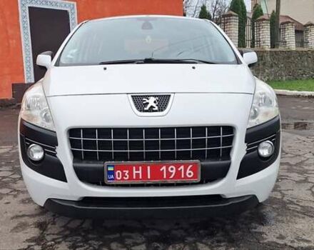 Белый Пежо 3008, объемом двигателя 1.6 л и пробегом 226 тыс. км за 8999 $, фото 1 на Automoto.ua