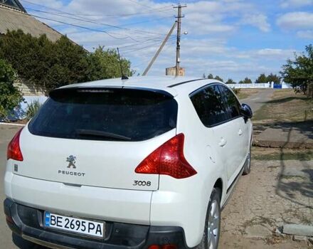 Белый Пежо 3008, объемом двигателя 2 л и пробегом 281 тыс. км за 10200 $, фото 3 на Automoto.ua