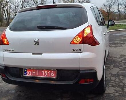 Белый Пежо 3008, объемом двигателя 1.6 л и пробегом 226 тыс. км за 8999 $, фото 41 на Automoto.ua