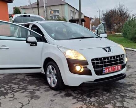 Белый Пежо 3008, объемом двигателя 1.6 л и пробегом 226 тыс. км за 8999 $, фото 93 на Automoto.ua