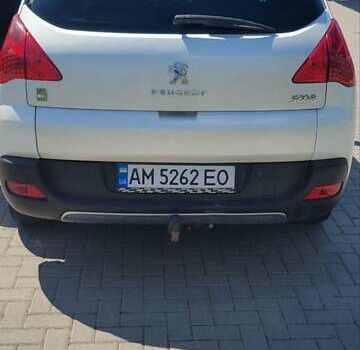 Білий Пежо 3008, об'ємом двигуна 2 л та пробігом 211 тис. км за 10200 $, фото 1 на Automoto.ua