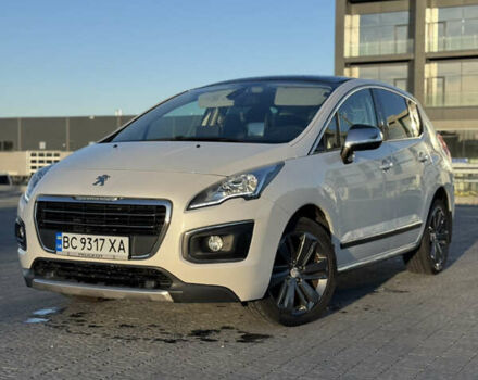 Белый Пежо 3008, объемом двигателя 1.56 л и пробегом 176 тыс. км за 11300 $, фото 1 на Automoto.ua