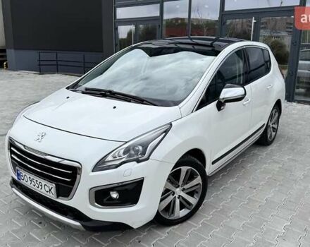 Пежо 3008 2014 в Тернополе на Automoto.ua Белый Пежо 3008, объемом двигателя 2 л и пробегом 131 тыс. км за 14699 $, фото 2 на Automoto.ua