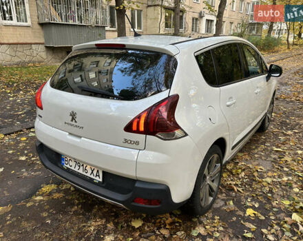 Белый Пежо 3008, объемом двигателя 1.56 л и пробегом 217 тыс. км за 12999 $, фото 9 на Automoto.ua