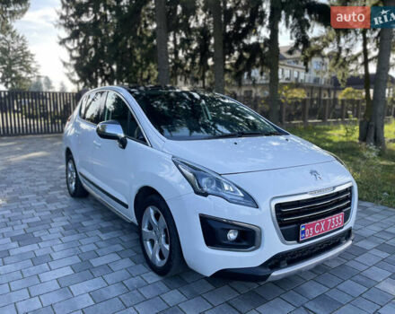 Белый Пежо 3008, объемом двигателя 1.6 л и пробегом 238 тыс. км за 12500 $, фото 1 на Automoto.ua