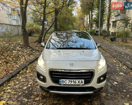 Белый Пежо 3008, объемом двигателя 1.56 л и пробегом 217 тыс. км за 12999 $, фото 2 на Automoto.ua