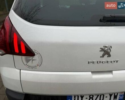 Белый Пежо 3008, объемом двигателя 1.6 л и пробегом 196 тыс. км за 13350 $, фото 25 на Automoto.ua