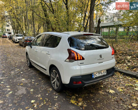 Белый Пежо 3008, объемом двигателя 1.56 л и пробегом 217 тыс. км за 12999 $, фото 7 на Automoto.ua