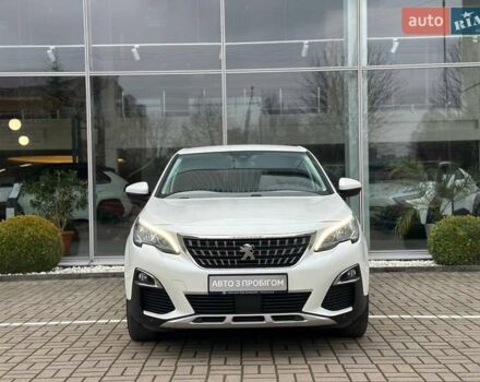 Белый Пежо 3008, объемом двигателя 2 л и пробегом 241 тыс. км за 16174 $, фото 1 на Automoto.ua