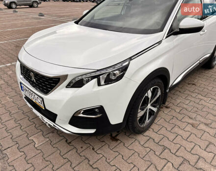 Белый Пежо 3008, объемом двигателя 2 л и пробегом 91 тыс. км за 25000 $, фото 1 на Automoto.ua